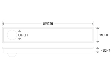 Shower Channel Drainer