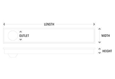 Shower Channel Drainer